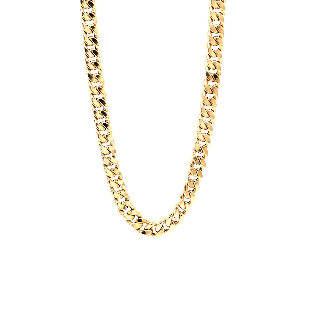 Flat Hollow Miami Cuban Chain