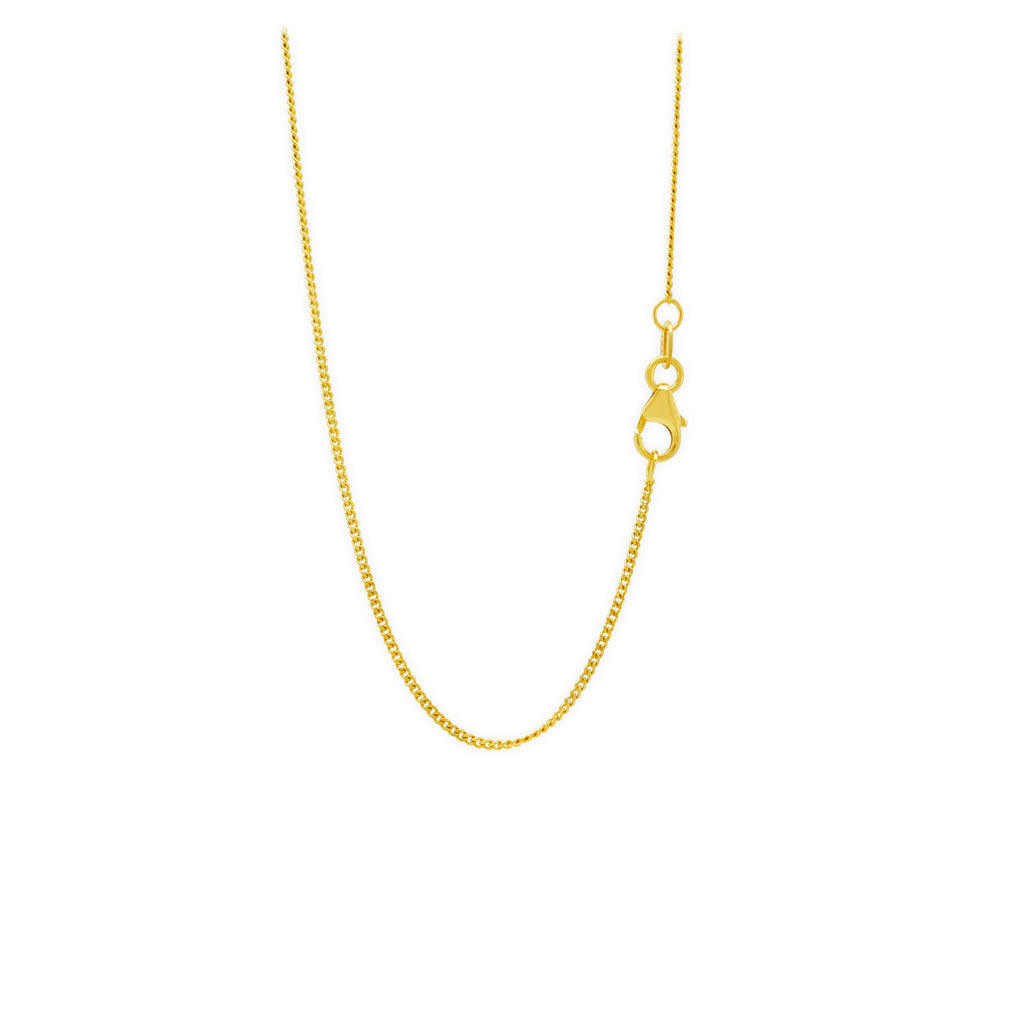 14 Karat Gold Curb Chain