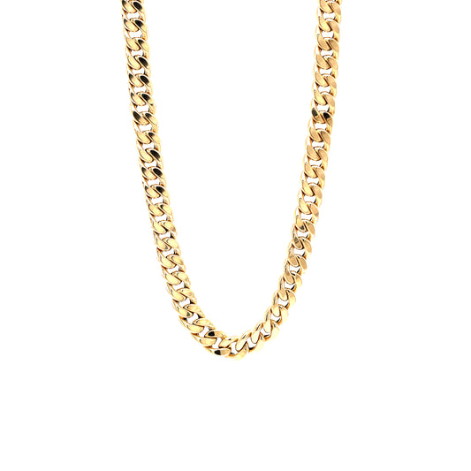 Flat Hollow Miami Cuban Chain