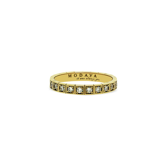 IWAY Gold Diamond Band